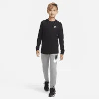 Nike Sportswear Big дитячі (для хлопчиків) Long-Sleeve футболка колір чорний