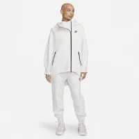 Nike Sportswear Tech Fleece женская оверсайз Full-Zip Толстовка с капюшоном Cape цвет серый