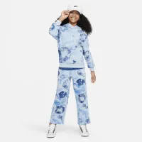 Nike Sportswear Club Fleece Big детские Pullover Толстовка с капюшоном синий