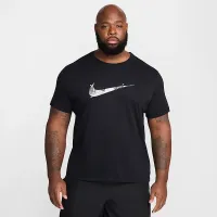 Nike чоловічі Dri-FIT Running футболка колір чорний