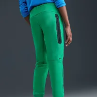 Nike Sportswear Tech Fleece Big детские Joggers цвет зеленый