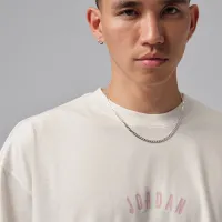 Nike Jordan мужские оверсайз футболка цвет белый