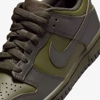 Nike Dunk Low Big детские Кроссовки цвет зеленый