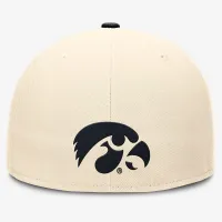 Iowa Hawkeyes Primetime True чоловічі Nike Dri-FIT College Fitted Hat колір коричневий