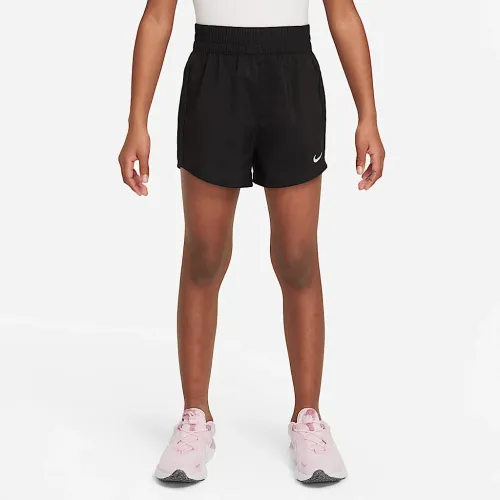 Nike Dri-FIT One Little дитячі шорти колір чорний