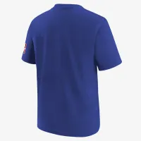 Nike Dallas Mavericks City Edition Big Kids' (Boys') NBA Logo T-Shirt Blue