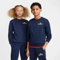 Nike Sportswear Club Big дитячі French Terry світшот блакитний