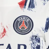 Paris Saint-Germain Academy Pro Away Big детские Nike Dri-FIT Soccer Pre-Match Short-Sleeve Top цвет белый