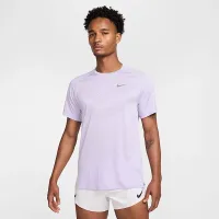 Nike Stride мужские Dri-FIT ADV Short-Sleeve Running Top цвет фиолетовый