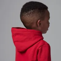 Nike Air Jordan 1 Toddler Christmas Толстовка с капюшоном цвет красный