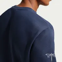Nike 2025 NXN мужские Crew-Neck Running свитшот синий