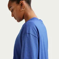 Nike Sportswear женская оверсайз Striped футболка синий