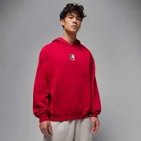 Nike Jordan Brooklyn Fleece мужские Graphic Pullover Толстовка с капюшоном цвет красный