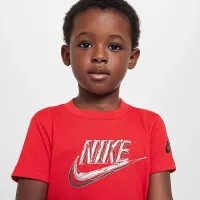 Nike Toddler Metallic Futura футболка цвет красный
