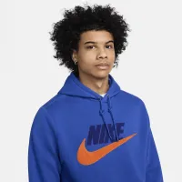Nike Club Fleece чоловічі Pullover Толстовка з капюшоном блакитний