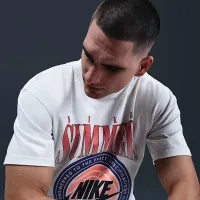 Nike мужские Max90 баскетбольные футболка цвет серый