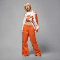 Nike Jordan Brooklyn женская Pants Orange