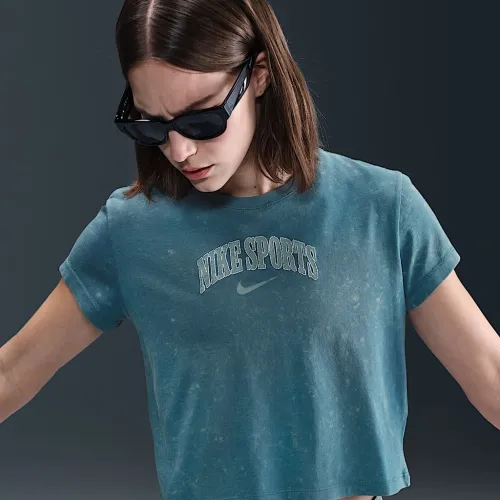 Nike Sportswear женская Short-Sleeve футболка синий