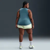 Nike One Classic жіноча Dri-FIT Tank Top (великі розміри) блакитний