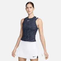 NikeCourt Slam жіноча Dri-FIT Tennis Tank Top блакитний