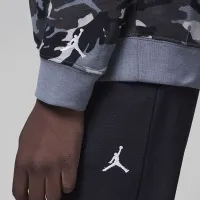 Nike Jordan Little дитячі MVP Camo Fleece 2-Piece Pullover Толстовка з капюшоном комплект колір чорний
