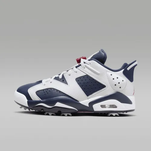 Nike Jordan Retro 6 G мужские для гольфа Кроссовки цвет белый