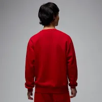 Nike Jordan Brooklyn Fleece чоловічі Crew-Neck світшот колір червоний