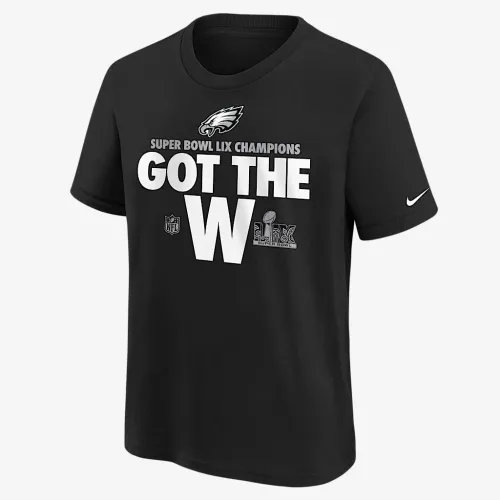 Philadelphia Eagles Super Bowl LIX Champions Parade Big дитячі Nike NFL футболка колір чорний