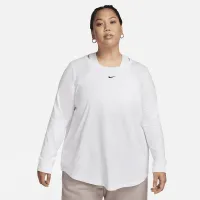 Nike Sportswear жіноча Long-Sleeve футболка (великі розміри) колір білий