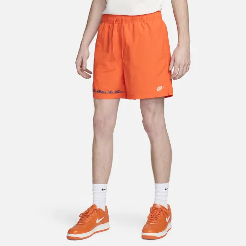 Nike Club Fleece чоловічі Flow шорти Orange