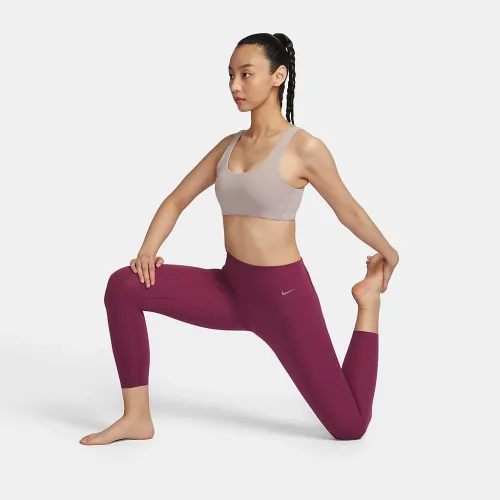 Nike Zenvy жіноча Gentle-Support З високою талією 7/8 лосіни колір червоний