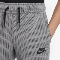 Nike Sportswear Tech Fleece Big детские (для мальчиков) Winterized Pants цвет серый