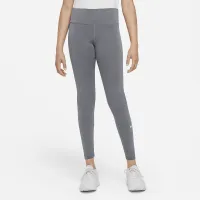 Nike Dri-FIT One Big дитячі (Girls') лосіни колір сірий