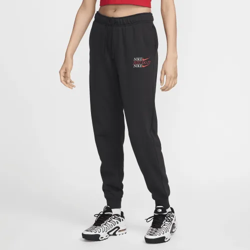 Nike Sportswear Club Fleece женская Mid-Rise Joggers цвет черный