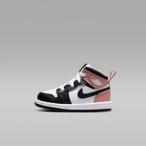 Nike Jordan 1 Mid Baby/Toddler Кросівки колір білий