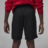 Nike Jordan Essentials Big дитячі Graphic Mesh шорти колір чорний