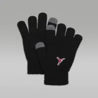 Nike Jordan Big детские 2-Piece Varsity Beanie набор цвет черный