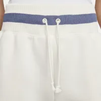 Nike Sportswear Phoenix Fleece Heritage жіноча З високою талією шорти колір коричневий