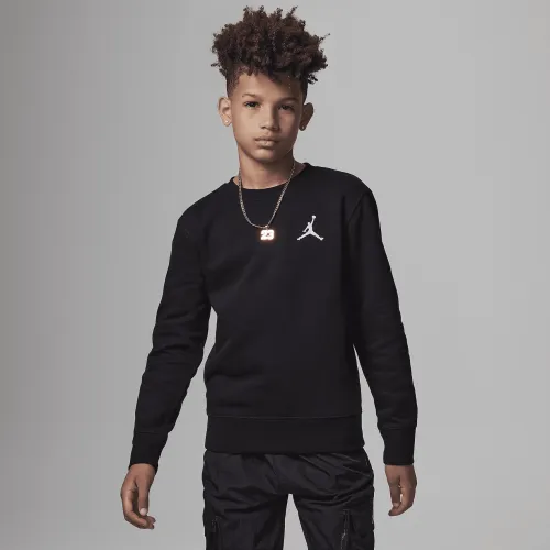Nike Jordan MJ Essentials Big детские Crew Top цвет черный