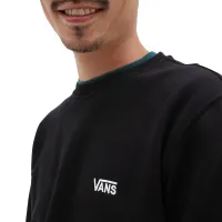 Кофта/футболка Vans Core Basic Crew VN0A7YDUBLK1 -  Черная