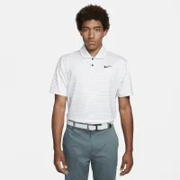 Nike Tour чоловічі Dri-FIT Striped для гольфу Polo колір білий
