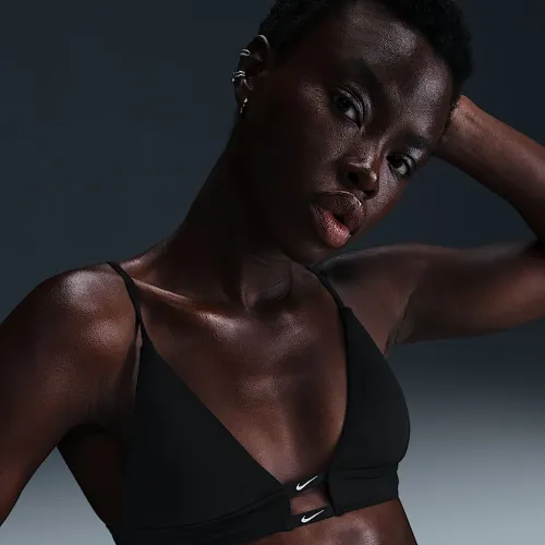 Nike Swim Sneakerkini 2.0 жіноча Bralette Bikini Top колір чорний