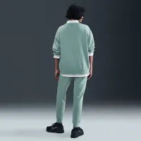 Nike Sportswear Club Fleece женская Loose Crew-Neck свитшот цвет зеленый