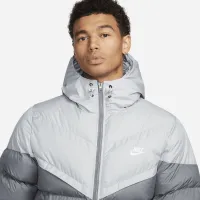 Nike Windrunner PrimaLoft® чоловічі Storm-FIT Hooded Puffer Куртка колір сірий
