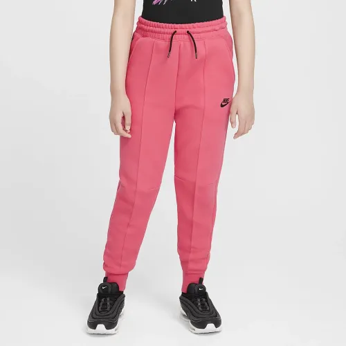 Nike Sportswear Tech Fleece Big дитячі (Girls') Joggers Pink
