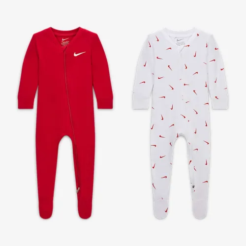 Nike Baby Essentials Baby Coveralls (2 пары) цвет красный