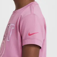 Nike Dri-FIT Femme Pop Toddler футболка and Tempo шорты набор Pink