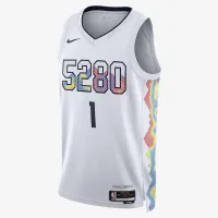 Michael Porter Jr Denver Nuggets 2024/25 City Edition чоловічі Nike Dri-FIT NBA Swingman Jersey колір білий