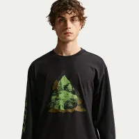 Nike ACG мужские Dri-FIT Long-Sleeve футболка цвет черный