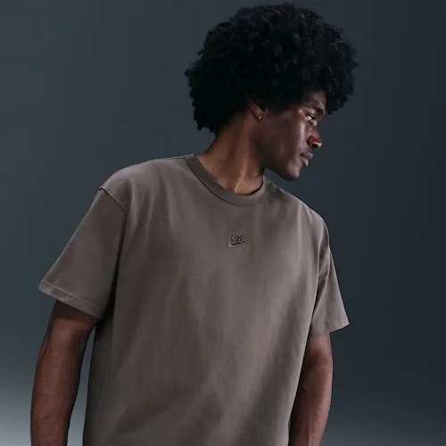 Nike Sportswear Premium Essentials мужские футболка цвет серый